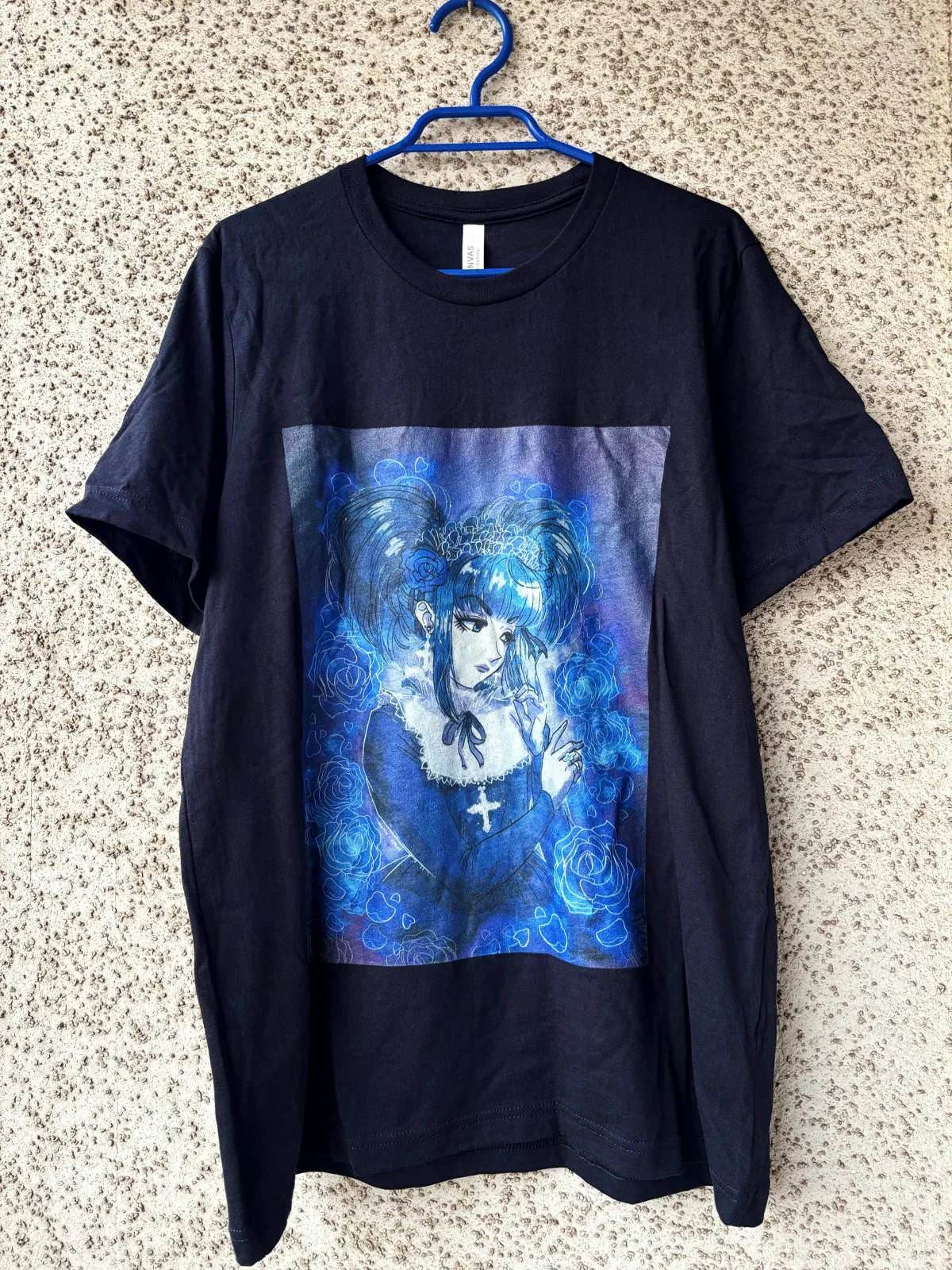 Blue Gothic Lolita T-shirt — image 2