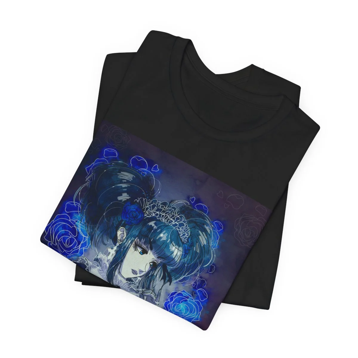 Blue Gothic Lolita T-shirt — image 6